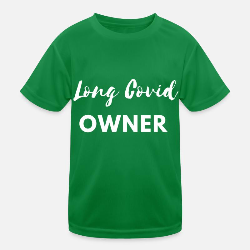 propriétaire de long covid Virus Lockdown Spreader Drôle T-shirt sport Enfant