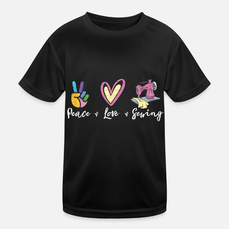 Nähen Stricken Geschenk Häkeln Kinder Funktions-T-Shirt