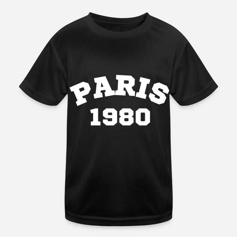 PARIS 1980 - Special Edition - Design Vintage T-shirt sport Enfant