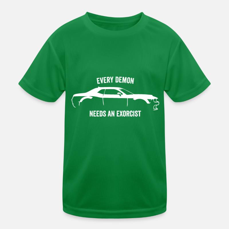 CHALLENGER DEMON SLOGAN T-shirt sport Enfant