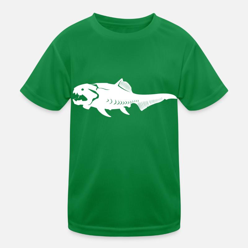 Dunkleosteus Urzeit Fisch des Devon Kinder Funktions-T-Shirt