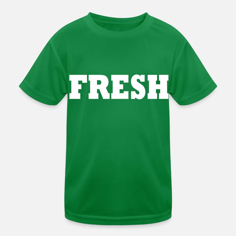 Fresh Kinder Funktions-T-Shirt