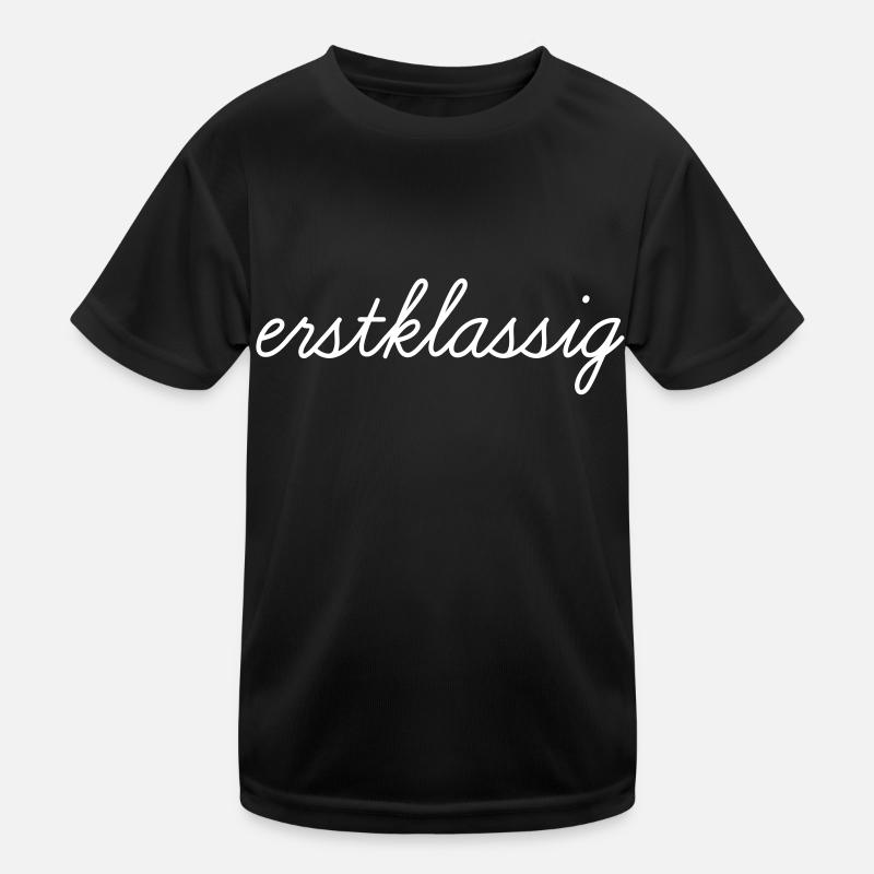 Erstklassig Kinder Funktions-T-Shirt