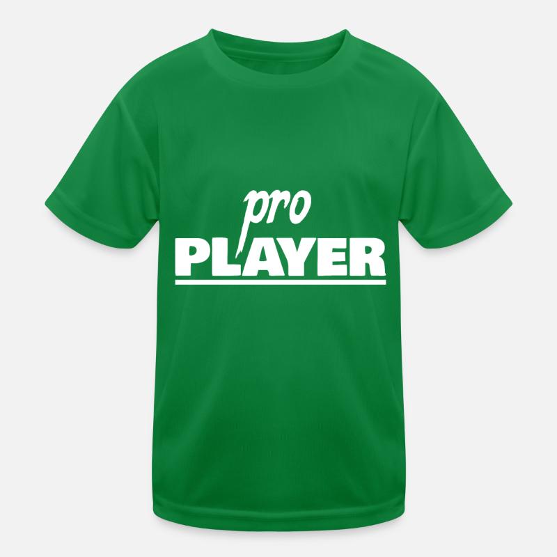 PRO PLAYER blanc, unisexe T-shirt sport Enfant