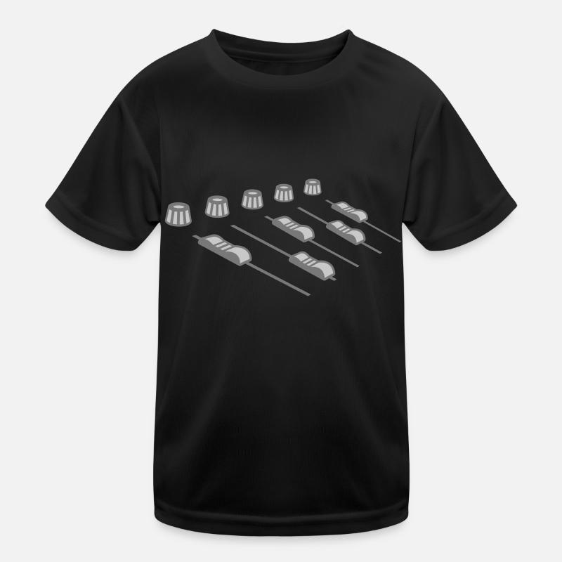 Mixer Tone Control Disco Kids Functional T-Shirt