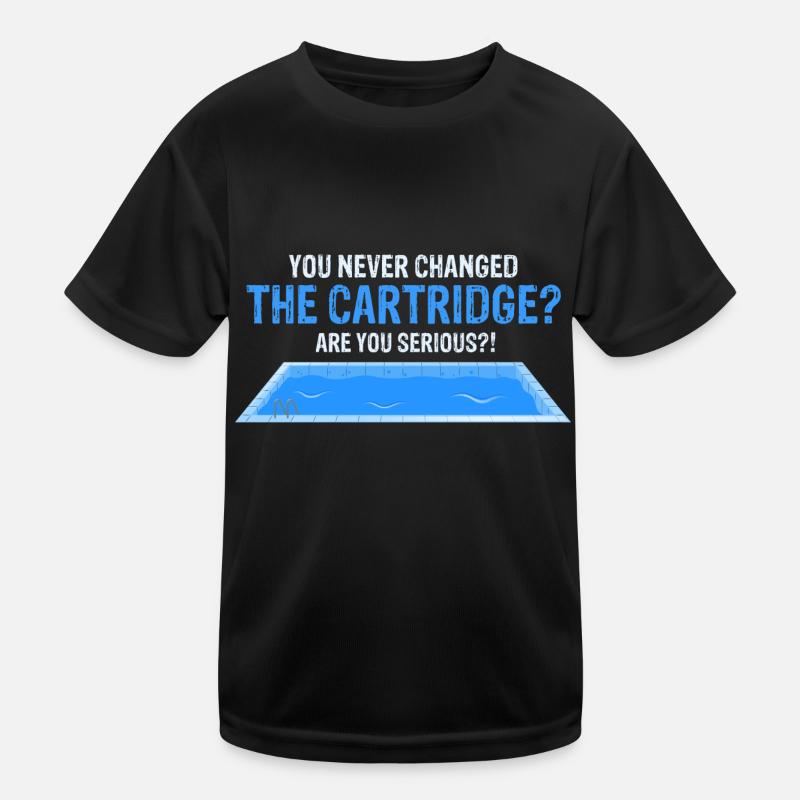 Lifeguard Designs for Pool Technicians Kids Functional T-Shirt