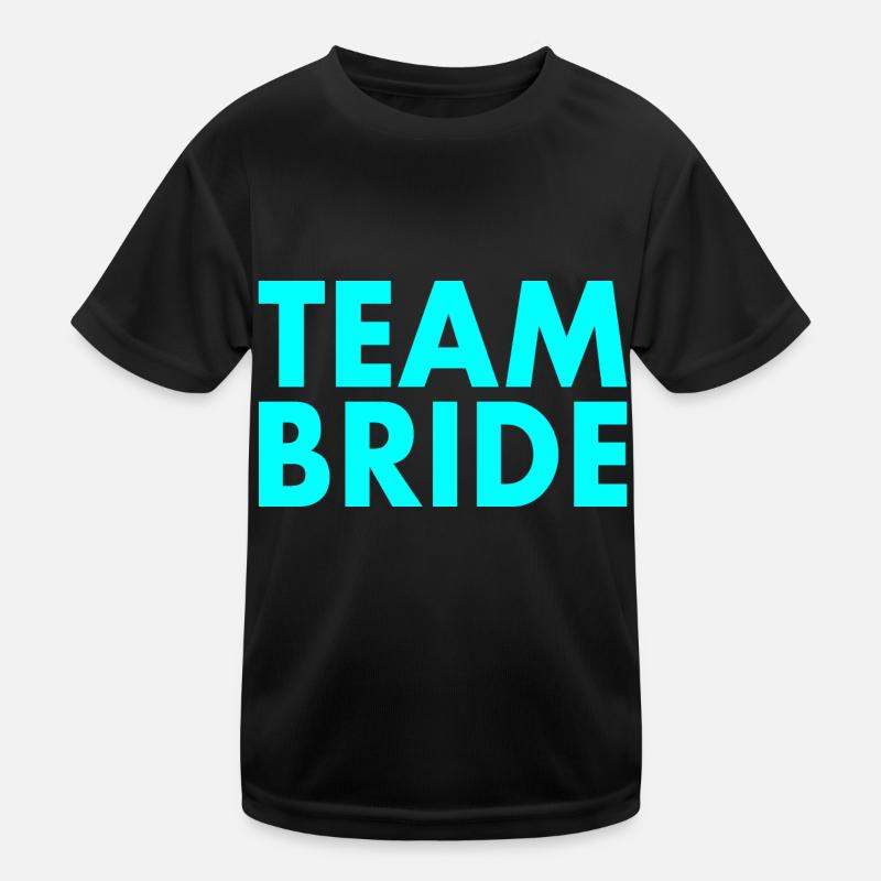 Team bride Kids Functional T-Shirt