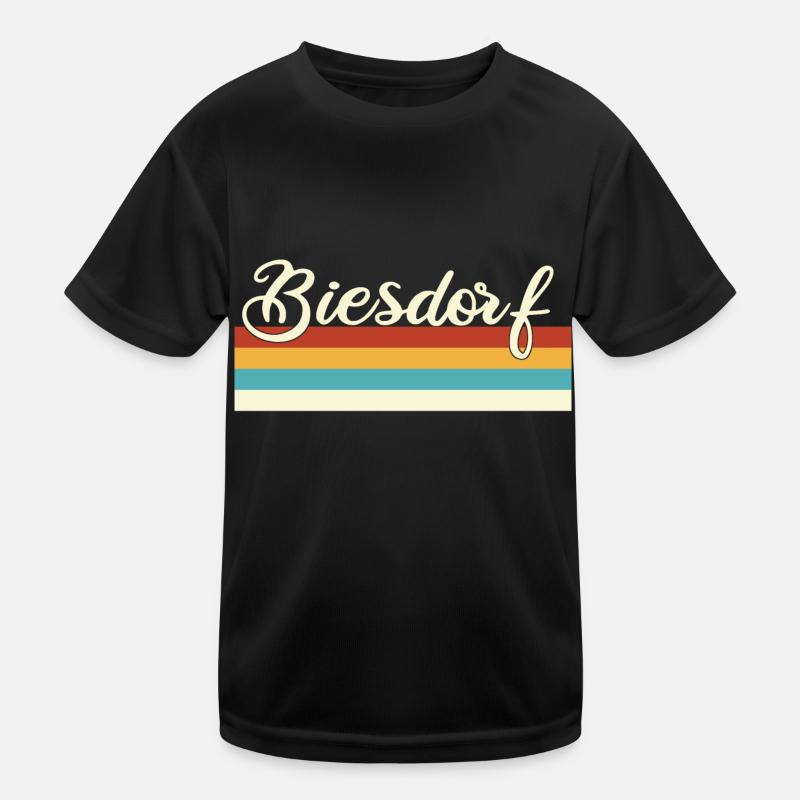 Biesdorf - Mahrzahn - Hellersdorf - Berlin - Retro Kinder Funktions-T-Shirt