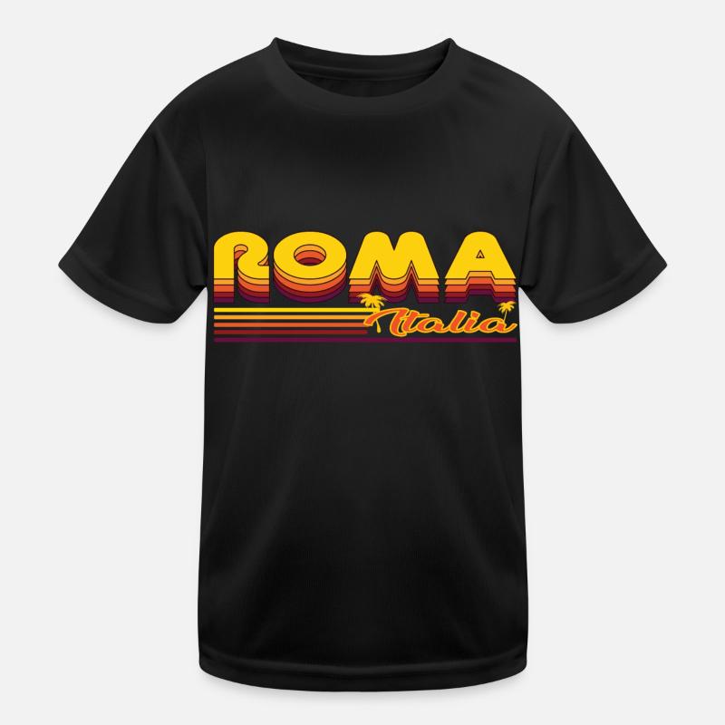 Roma, le design estival cool de Rome T-shirt sport Enfant