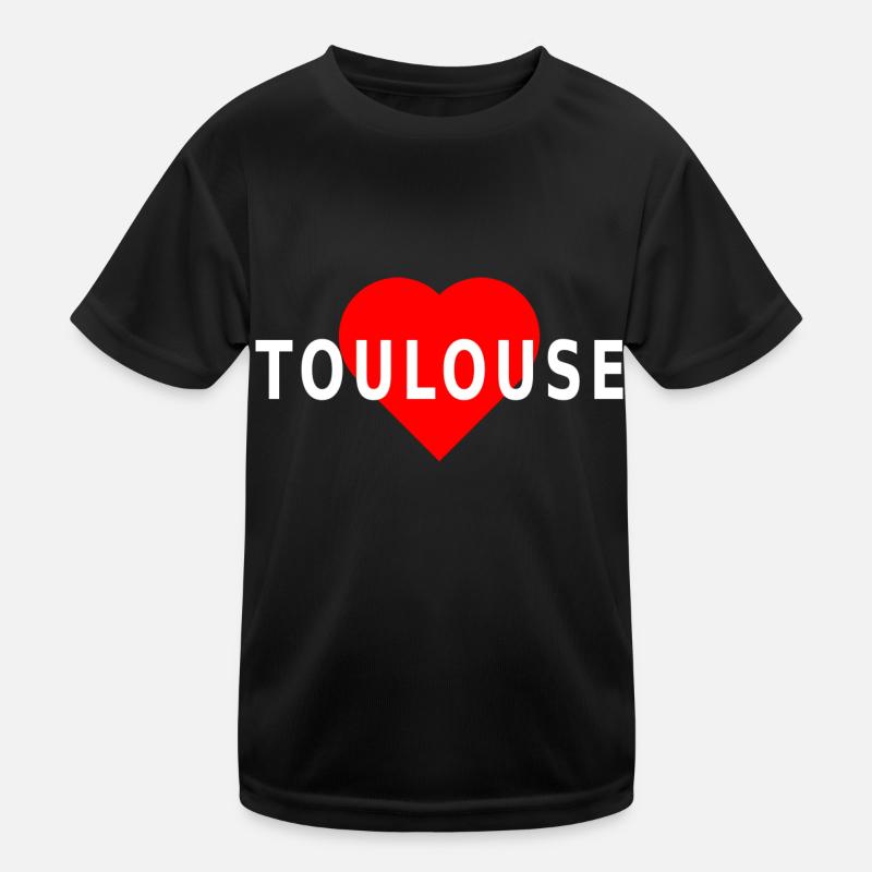 Toulouse-Herz Kinder Funktions-T-Shirt