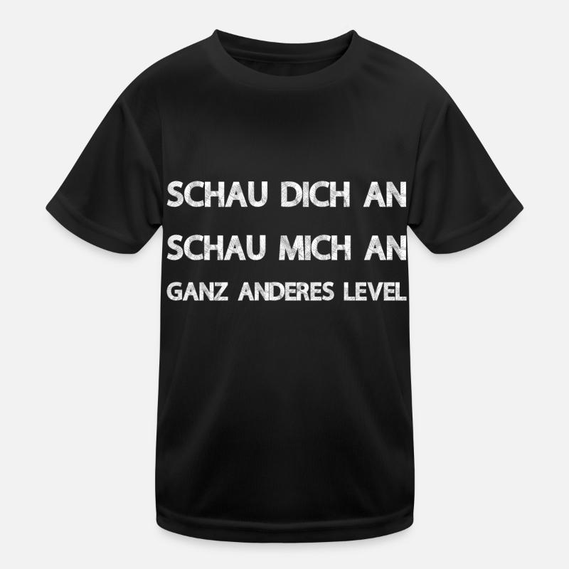 Ganz anderes Level - Zelebriere Dein Selbstbewusst Kinder Funktions-T-Shirt
