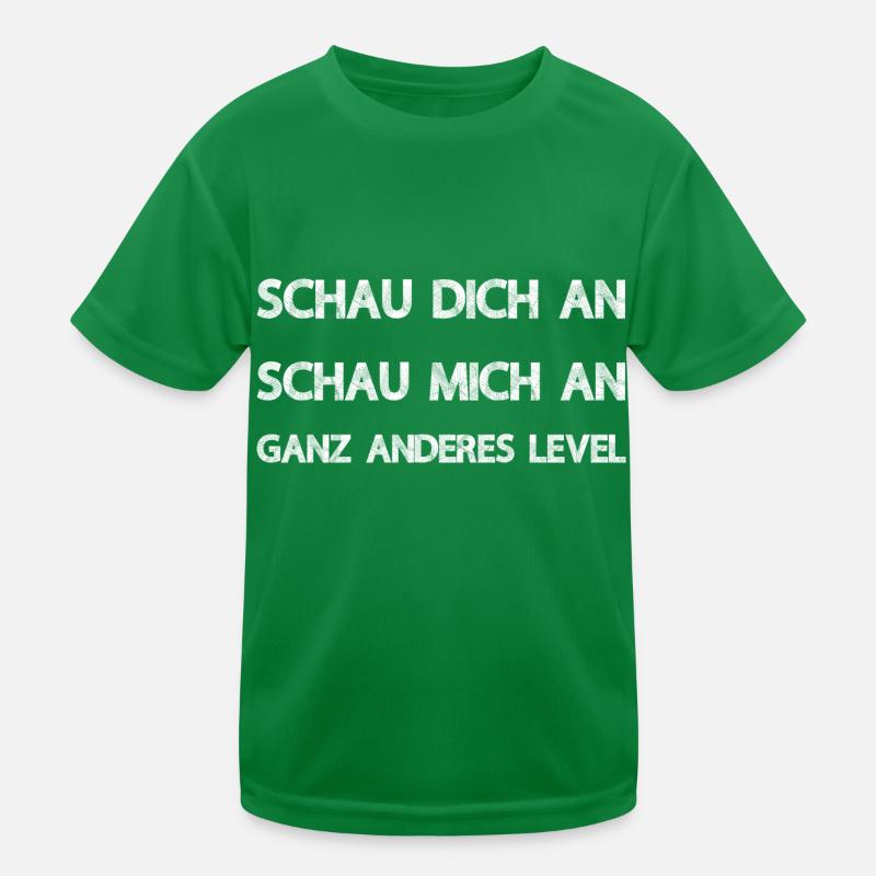 Ganz anderes Level - Zelebriere Dein Selbstbewusst Kinder Funktions-T-Shirt