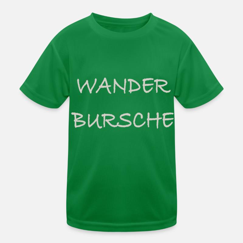 Wanderbursche Kinder Funktions-T-Shirt