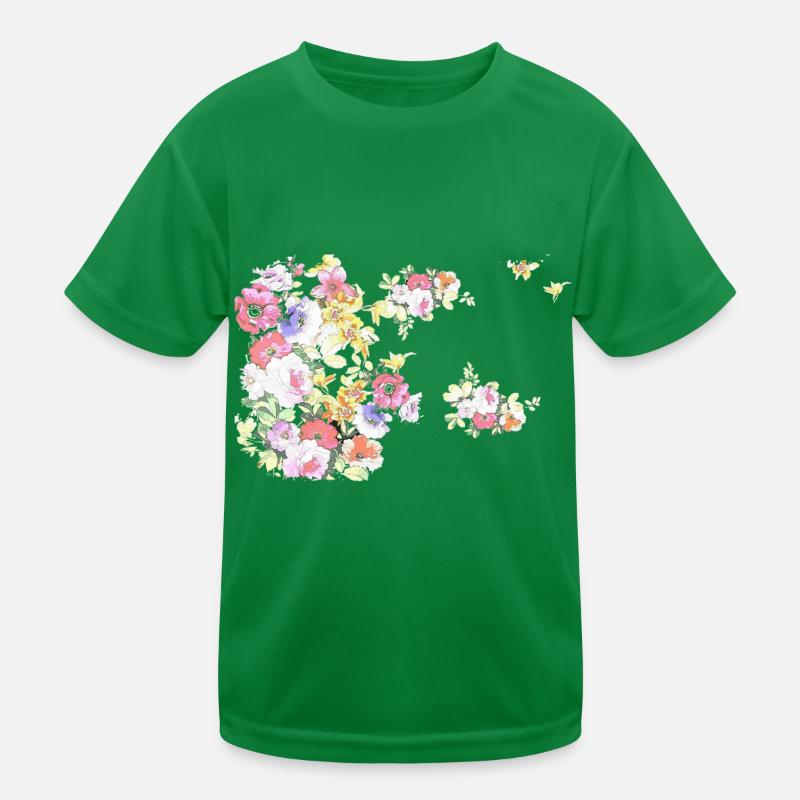 Flowers,Flower,Spring,Blossoms Kids Functional T-Shirt