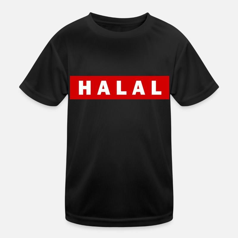 Halal Kinder Funktions-T-Shirt