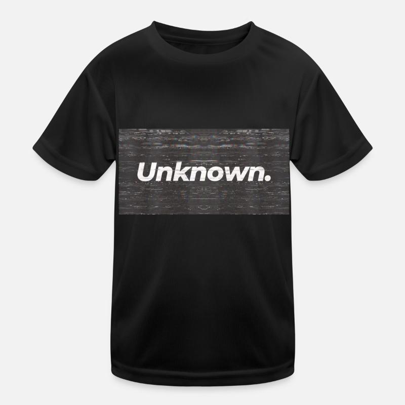 Unknown Typography Kids Functional T-Shirt