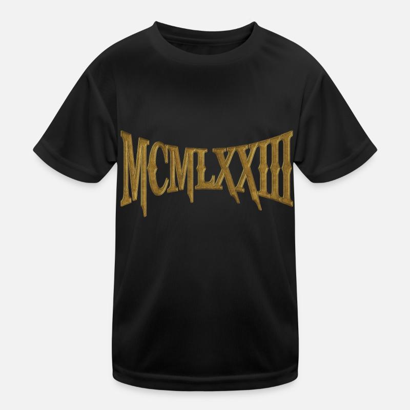 MCMLXXIII 1973 50th Birthday B-Day Birthday Gift Kids Functional T-Shirt