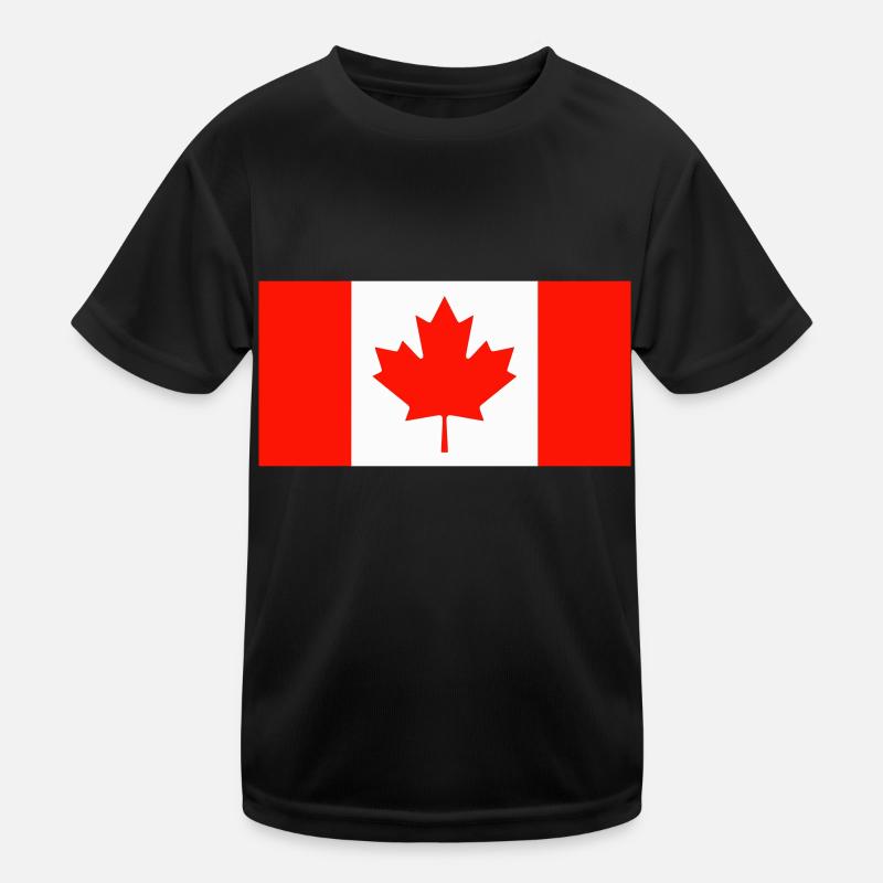 Canada (flag) Kids Functional T-Shirt