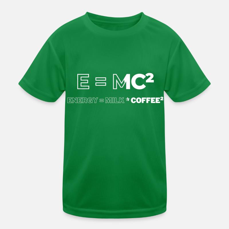 Kaffee hoch 2 Kinder Funktions-T-Shirt