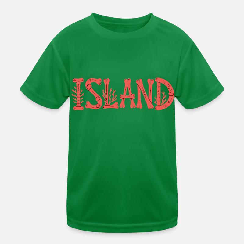 IST EIN LAND Kinder Funktions-T-Shirt