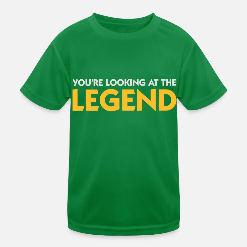 Die Legende liegt vor dir! Kinder Funktions-T-Shirt
