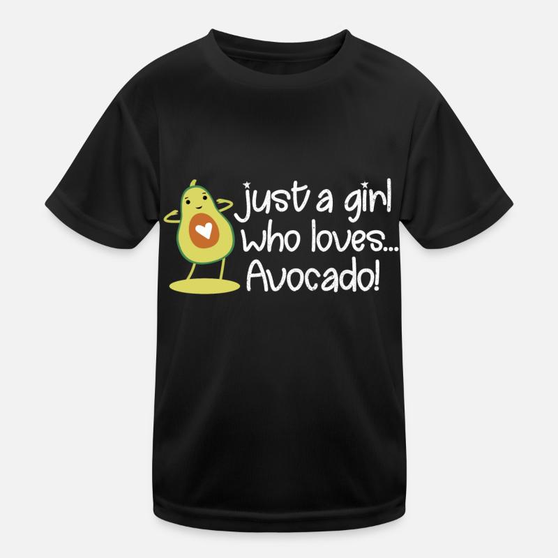 Avocado Kinder Funktions-T-Shirt