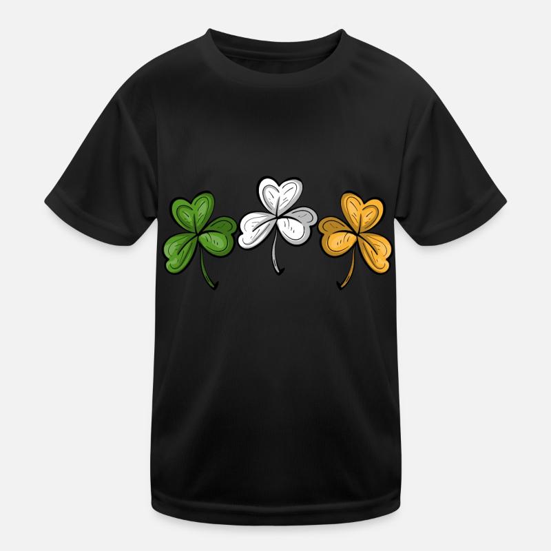 DRAPEAU IRLANDAIS SHAMROCK T-shirt sport Enfant