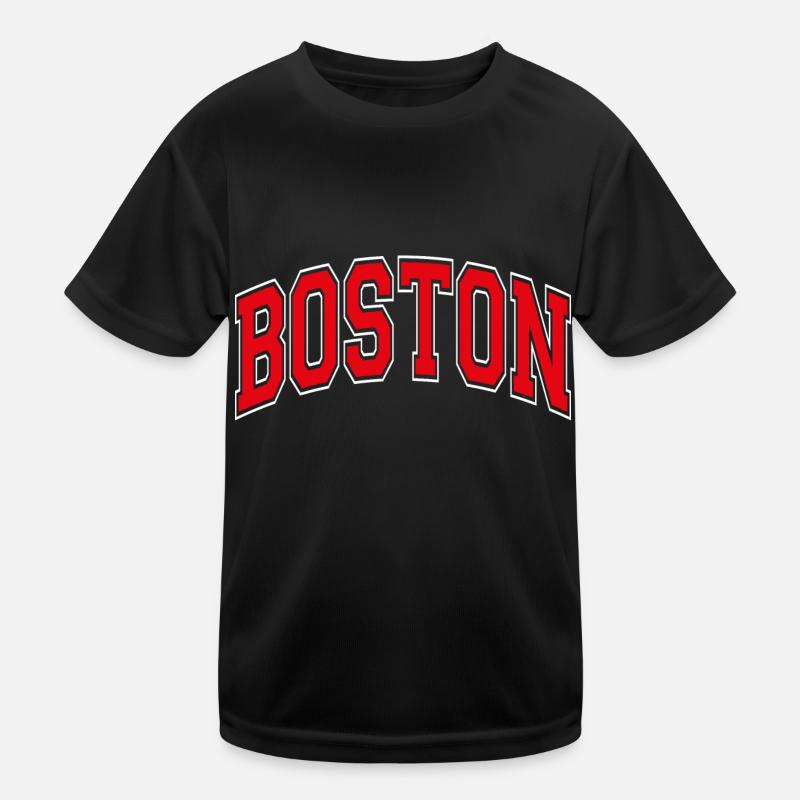 Boston Kinder Funktions-T-Shirt