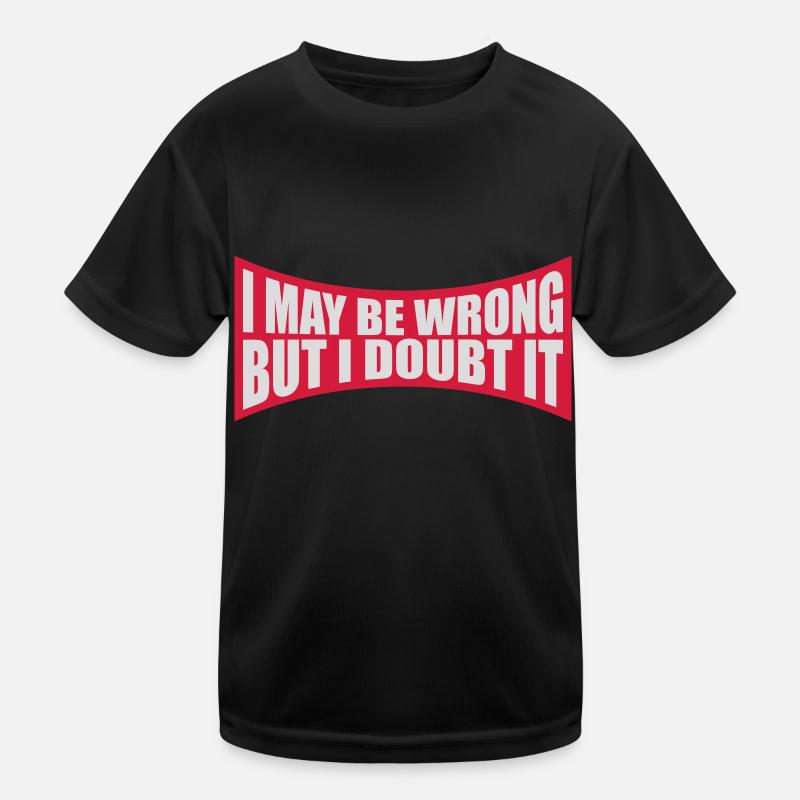 Je peux me tromper T-shirt sport Enfant