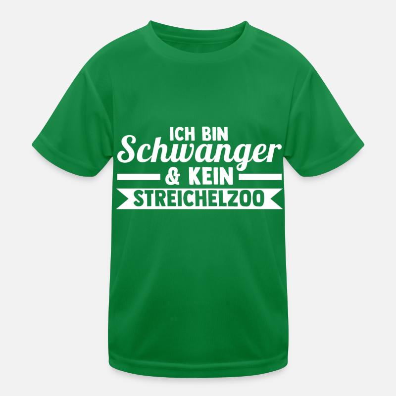 Mutter Schwangerschaft Schwanger Werdende Mama Kinder Funktions-T-Shirt