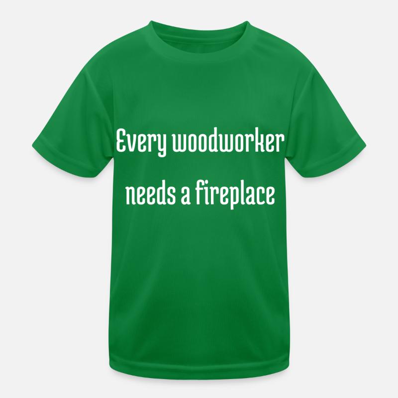 carpenter forestry statement Kinder Funktions-T-Shirt