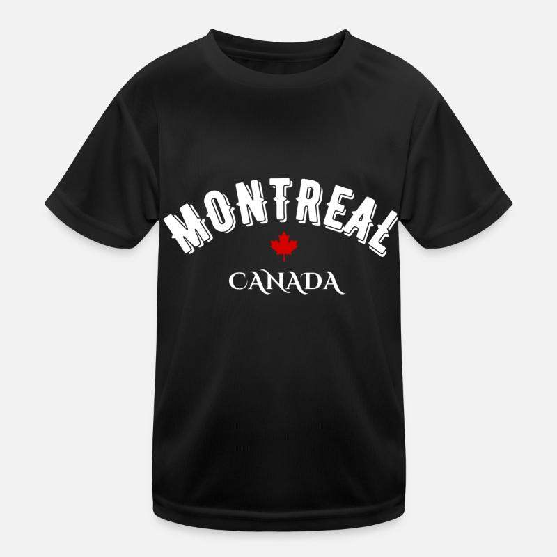 Montreal, Canada Kids Functional T-Shirt