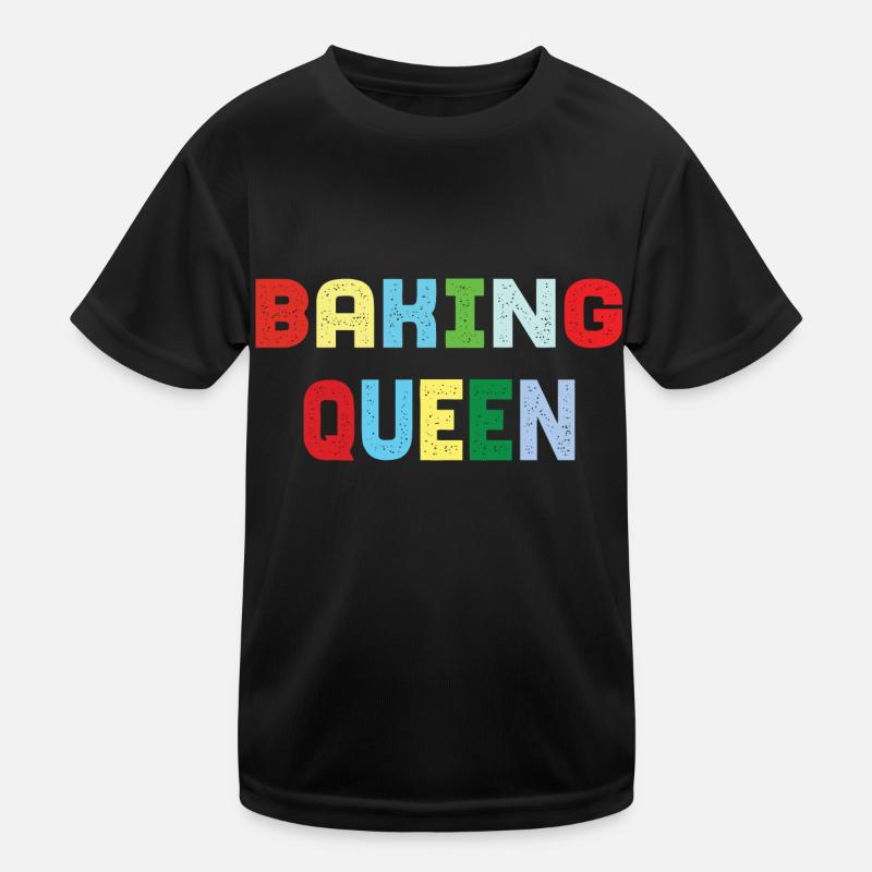 Baking Queen Kinder Funktions-T-Shirt