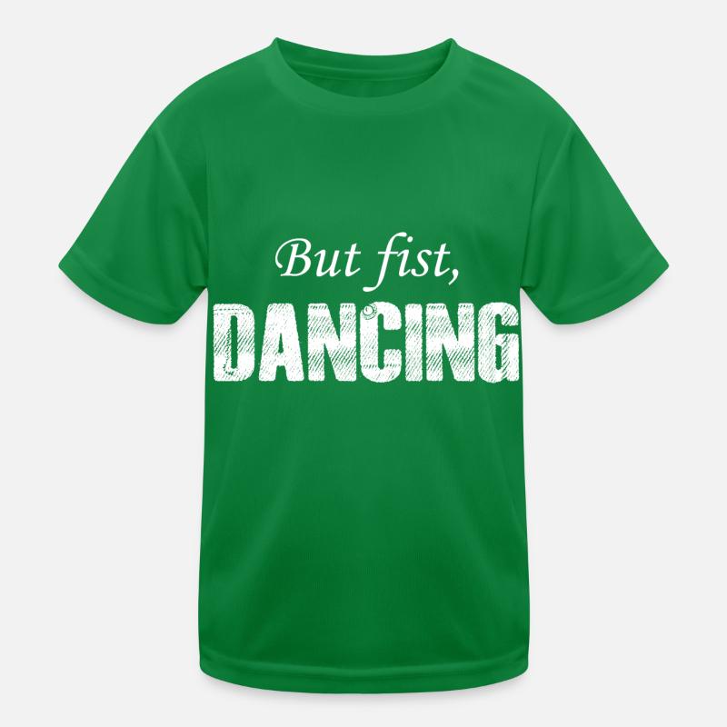 Dancing Dance Music Kids Functional T-Shirt