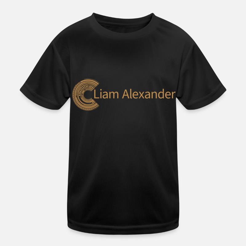 For Liam Alexander Kids Functional T-Shirt