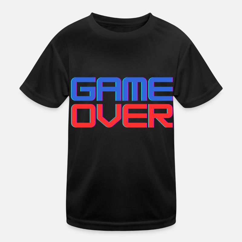 Game Over Kinder Funktions-T-Shirt