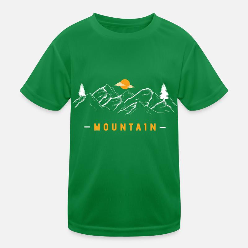 Mountain Kids Functional T-Shirt