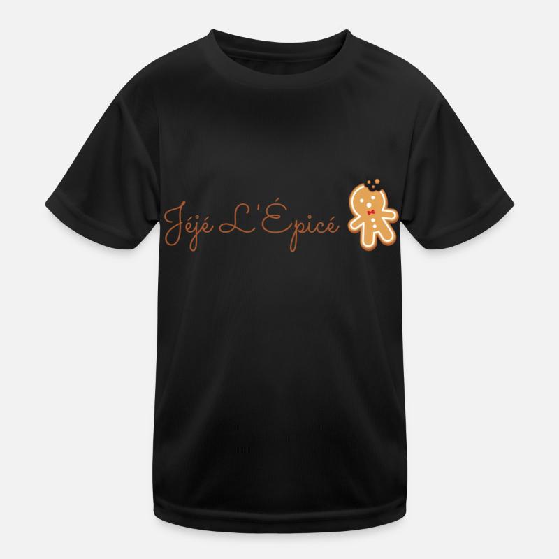Logo marque Jéjé L'Épicé T-shirt sport Enfant