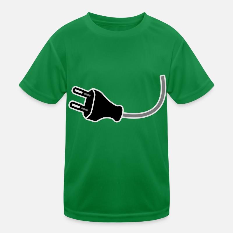 Plug Kinder Funktions-T-Shirt