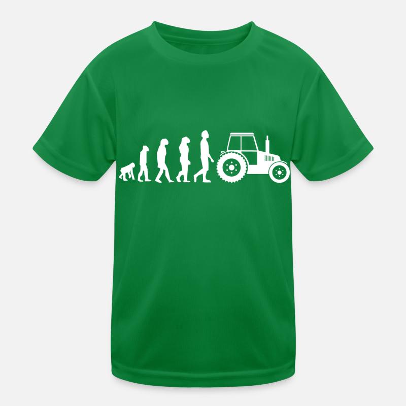 TRAKTOR EVOLUTION Kinder Funktions-T-Shirt