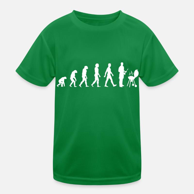 Griller Evolution Grill Grill King Kids Functional T-Shirt