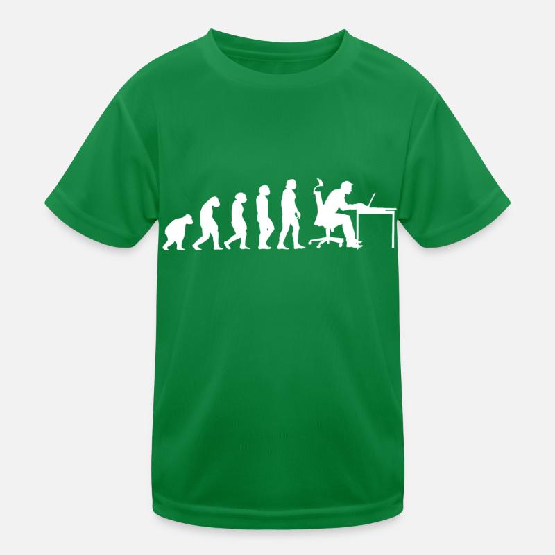 Evolution Of Man Coding Software Developer Program Kinder Funktions-T-Shirt