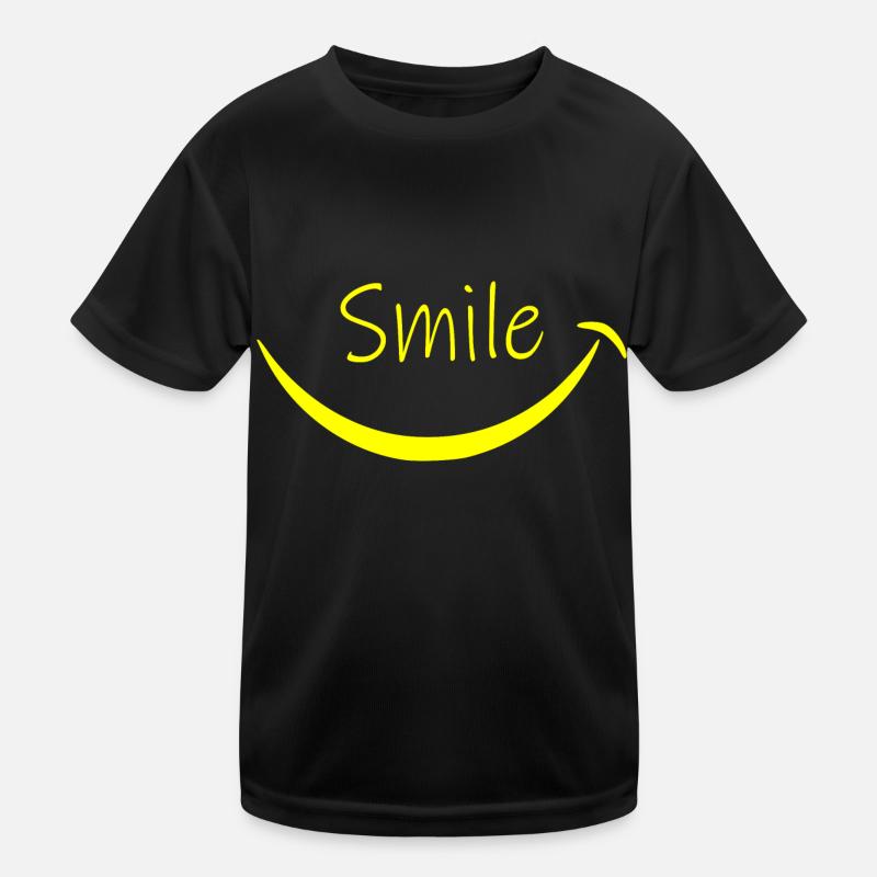 Smile Kinder Funktions-T-Shirt