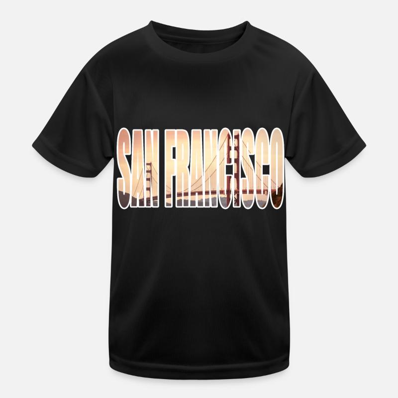 SAN FRANCISCO Kinder Funktions-T-Shirt
