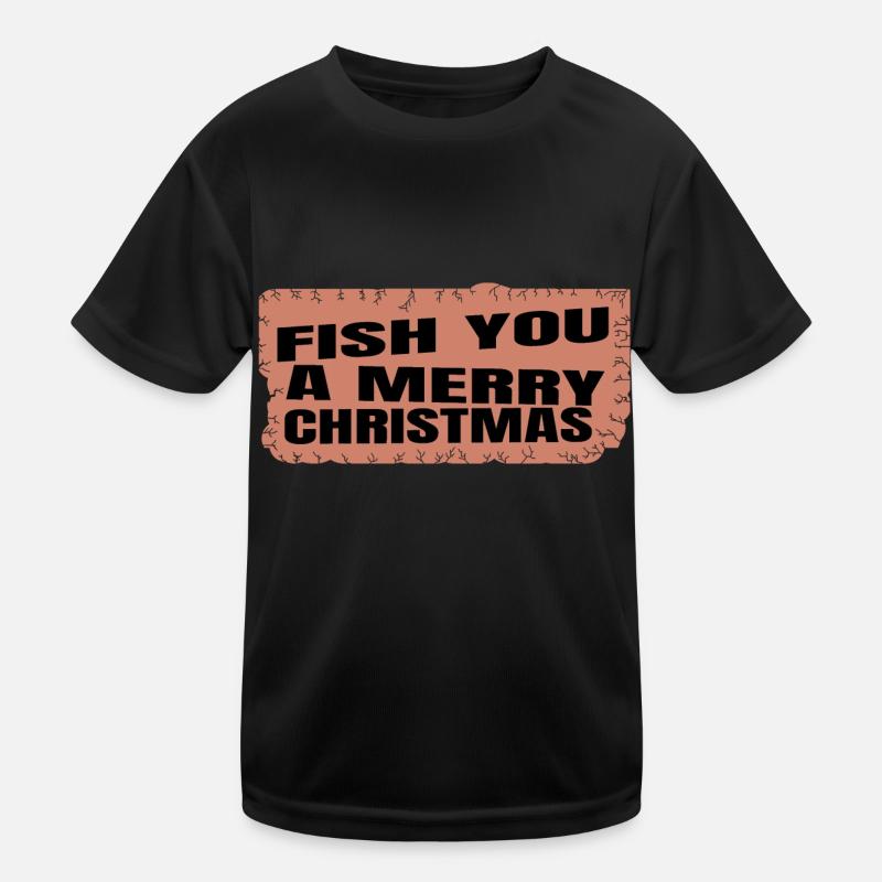 fish head birthday present idea adorable animals Kids Functional T-Shirt