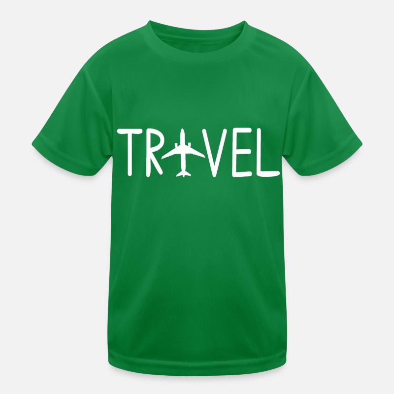 Reise Kinder Funktions-T-Shirt