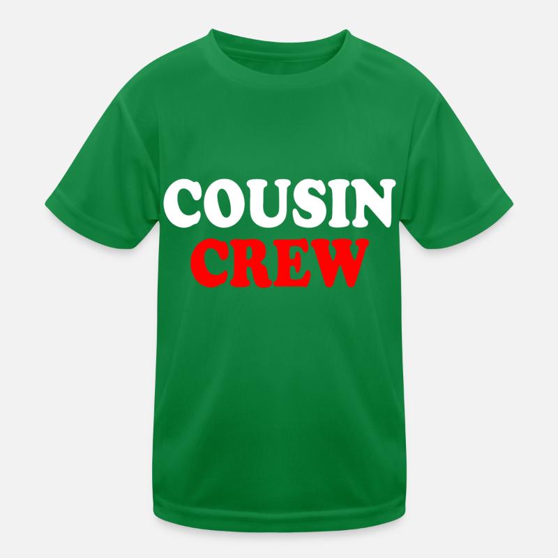 Cousin crew T-shirt sport Enfant