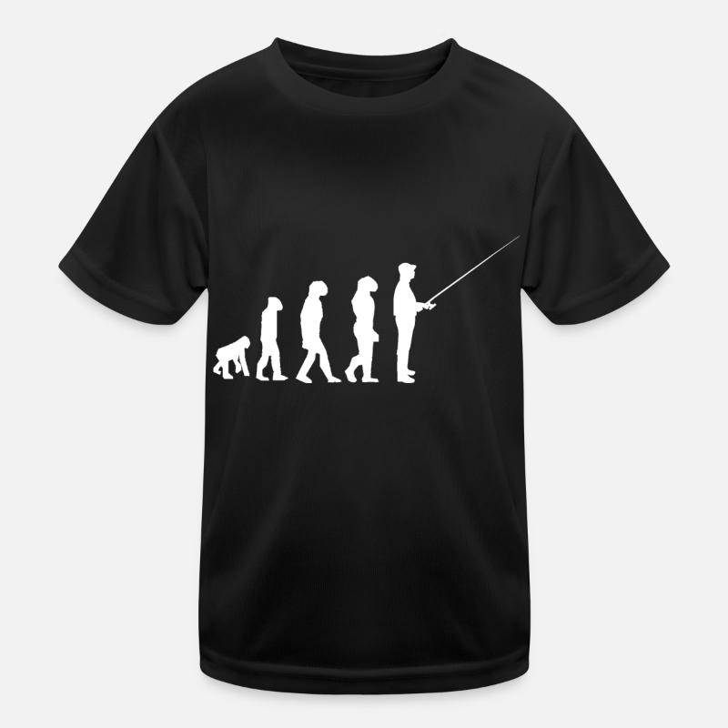 Entwicklung der Fischerei Kinder Funktions-T-Shirt