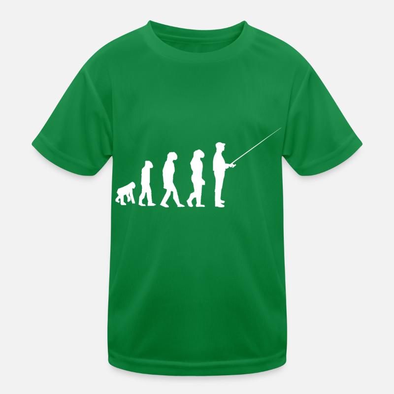 Entwicklung der Fischerei Kinder Funktions-T-Shirt