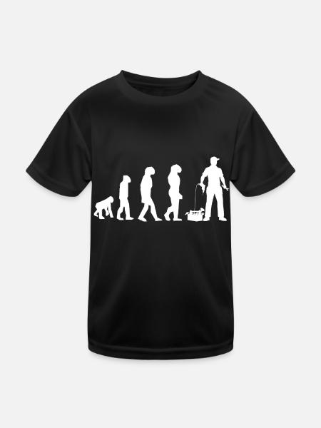 DIY evolution - Kids Functional T-Shirt - black - Front